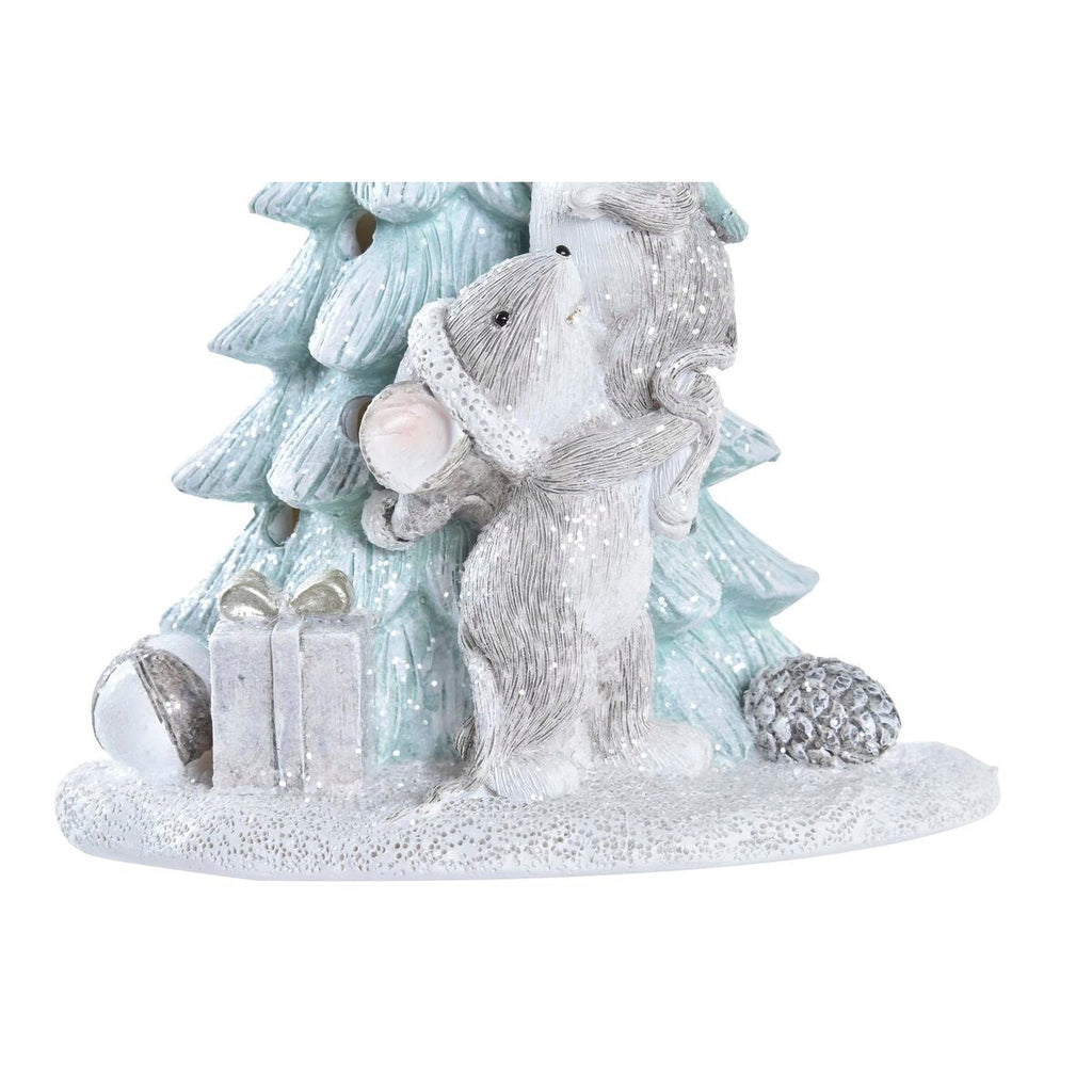 Christmas Ornament DKD Home Decor Resin Mouse (13 x 8.5 x 16 cm) (2 Units)