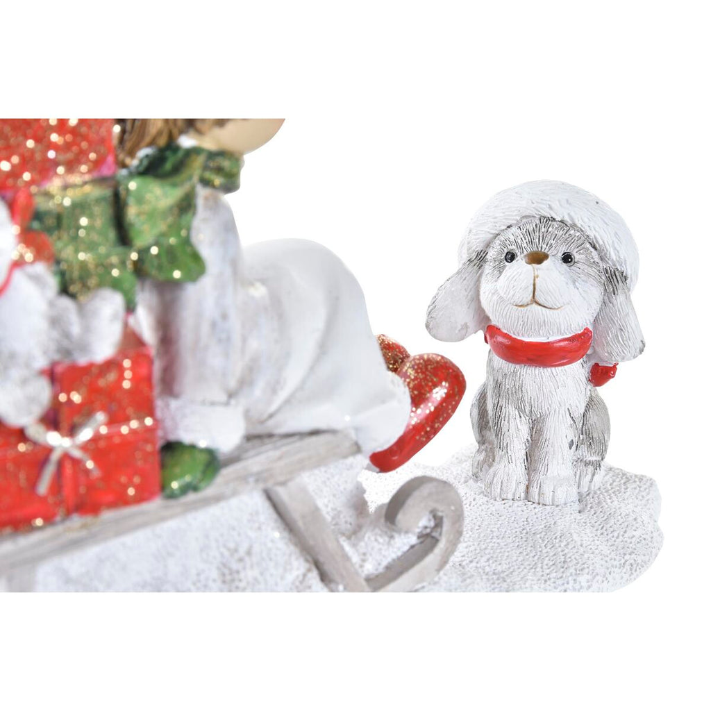 Christmas Ornament DKD Home Decor Resin (14.5 x 7 x 12.5 cm) (2 Units)