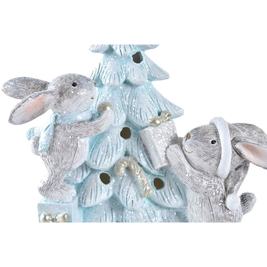 Christmas Ornament DKD Home Decor Resin Tree (13.5 x 8 x 16 cm) (2 Units)