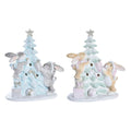 Christmas Ornament DKD Home Decor Resin Tree (13.5 x 8 x 16 cm) (2 Units)