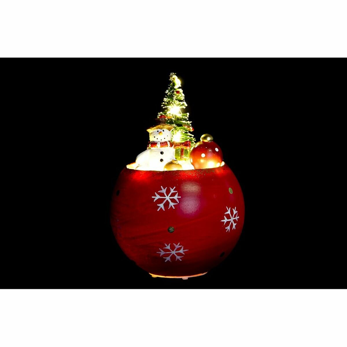 Christmas Ornament DKD Home Decor MDF (8 x 8 x 11 cm) (3) (3 Units)
