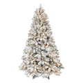 DKD Home Decor Christmas Tree 150 cm Metal PE Snowy