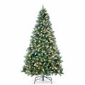 DKD Home Decor Christmas Tree, Green, Metal, Polyethylene, 80 x 80 x 150 cm, 1 x 1 x 150 cm