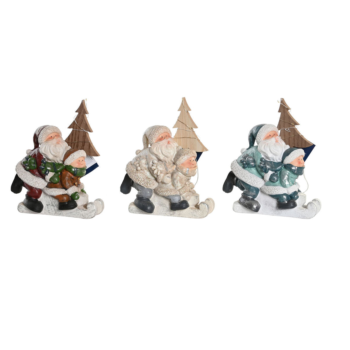 Christmas Ornament DKD Home Decor Resin (20 x 9 x 22 cm) (3 Units)