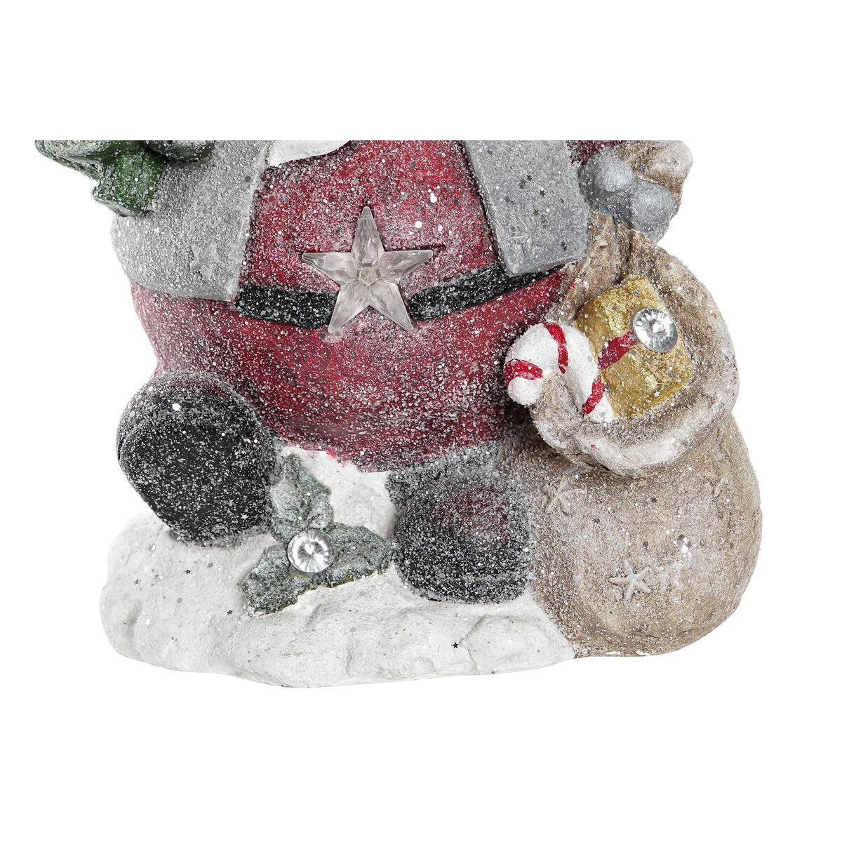 Christmas Ornament DKD Home Decor Santa Claus Magnesium (27 x 20 x 43 cm) (2 Units)