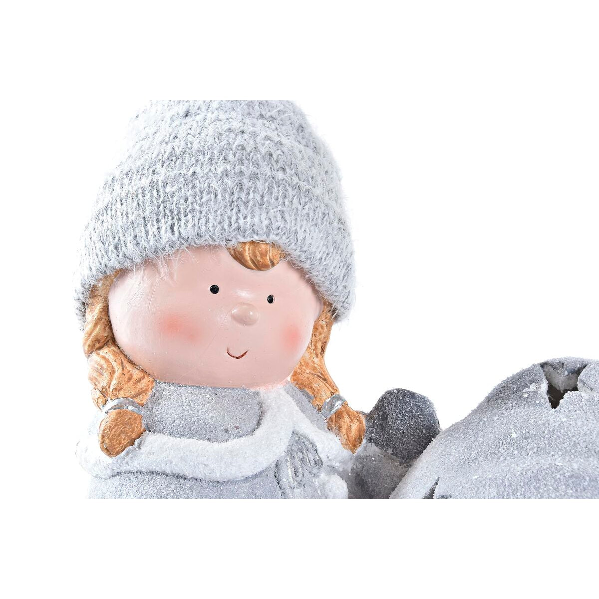 Christmas Ornament DKD Home Decor Polyester Magnesium (36 x 22 x 33 cm) (4 Units)