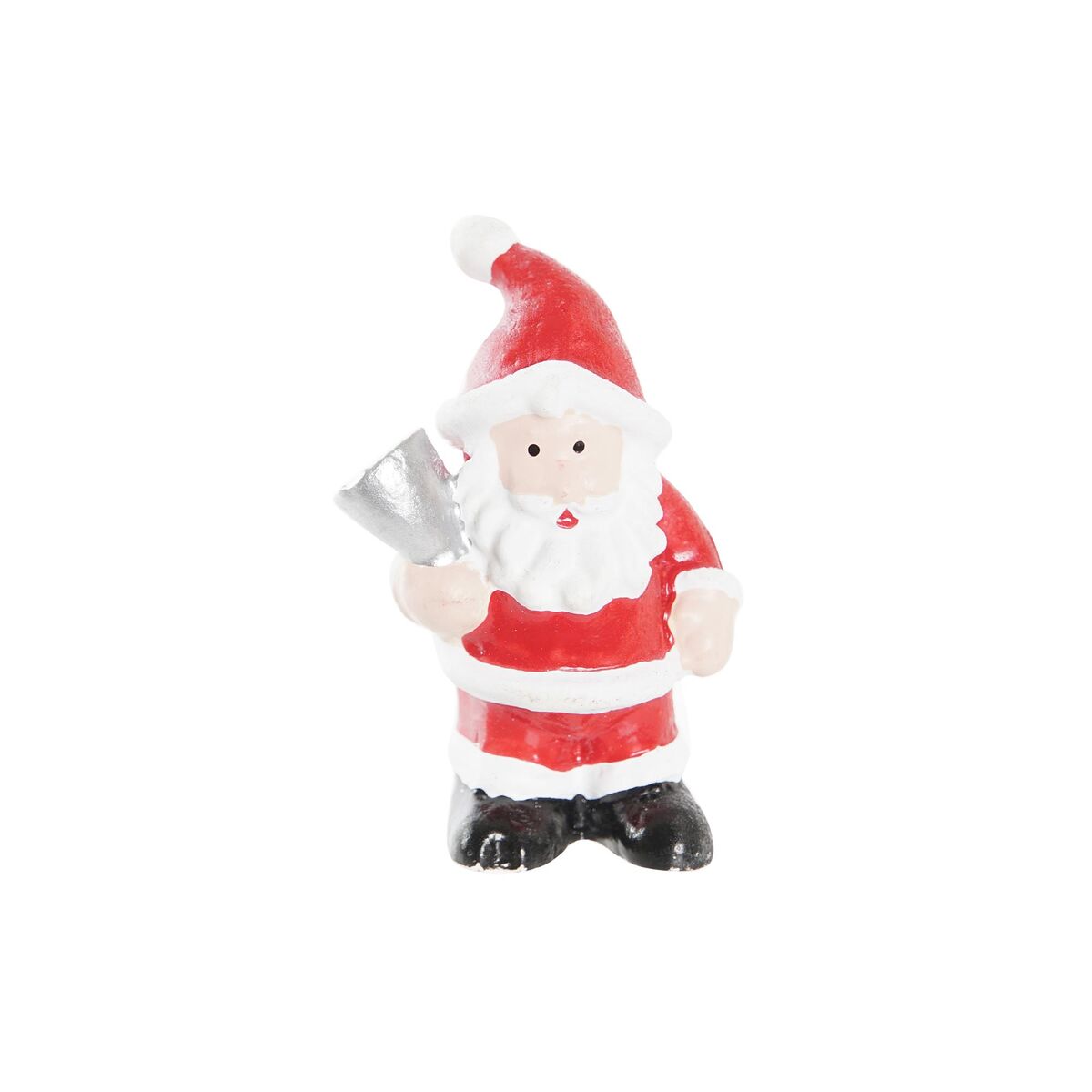 Adorno Natalício DKD Home Decor Resina Pai Natal (3,5 x 2,5 x 4 cm) (4 Unidades)