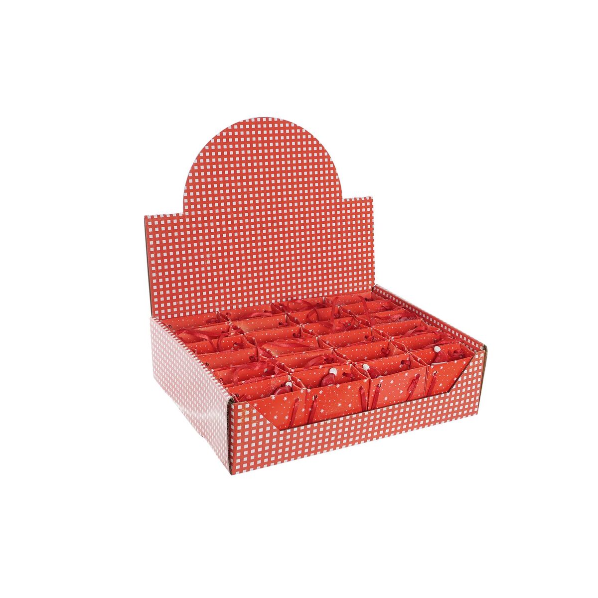 Adorno Natalício DKD Home Decor Resina Pai Natal (3,5 x 2,5 x 4 cm) (4 Unidades)