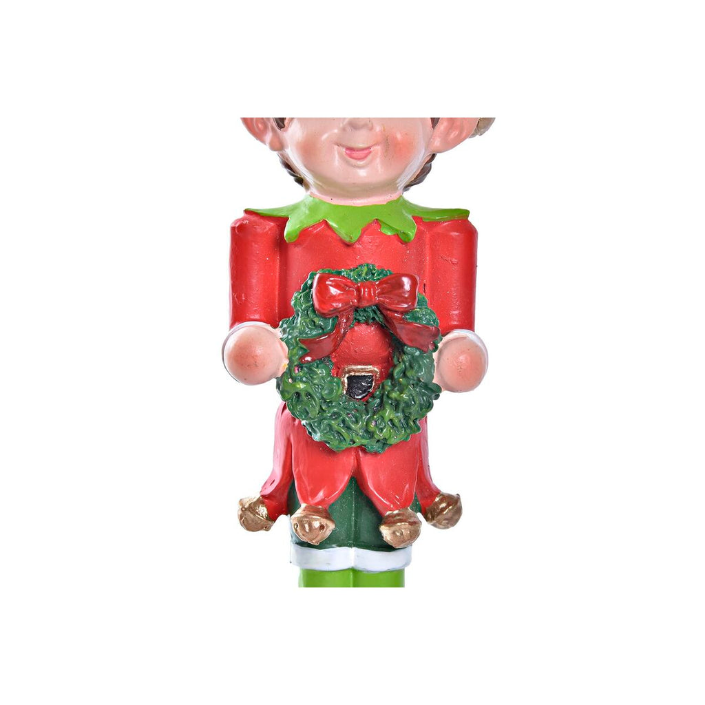 Christmas Ornament DKD Home Decor Resin Elf (5 x 4 x 14 cm) (3 Units)