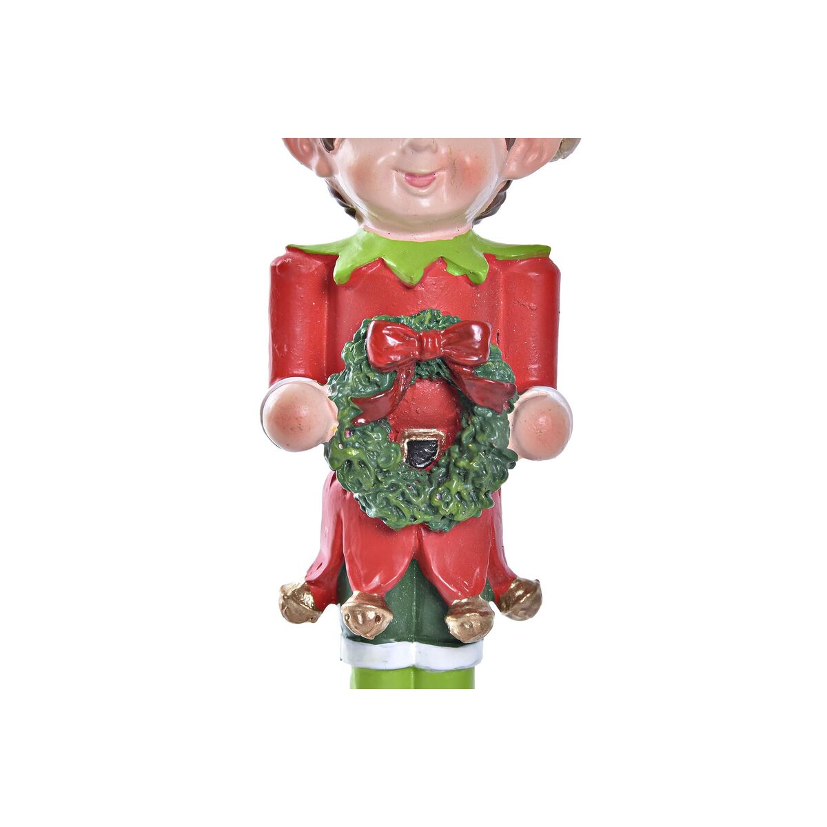Christmas Ornament DKD Home Decor Resin Elf (5 x 4 x 14 cm) (3 Units)