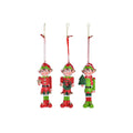 Christmas Ornament DKD Home Decor Resin Elf (5 x 4 x 14 cm) (3 Units)