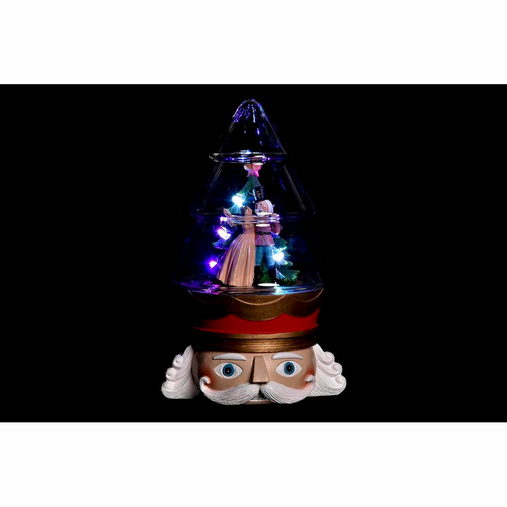 DKD Home Decor Christmas Light Decoration, Red and White (15 x 13.5 x 24 cm) (2 Units)