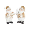 Christmas Ornament DKD Home Decor Resin Santa Claus (8 x 6 x 13.5 cm) (2 Units)