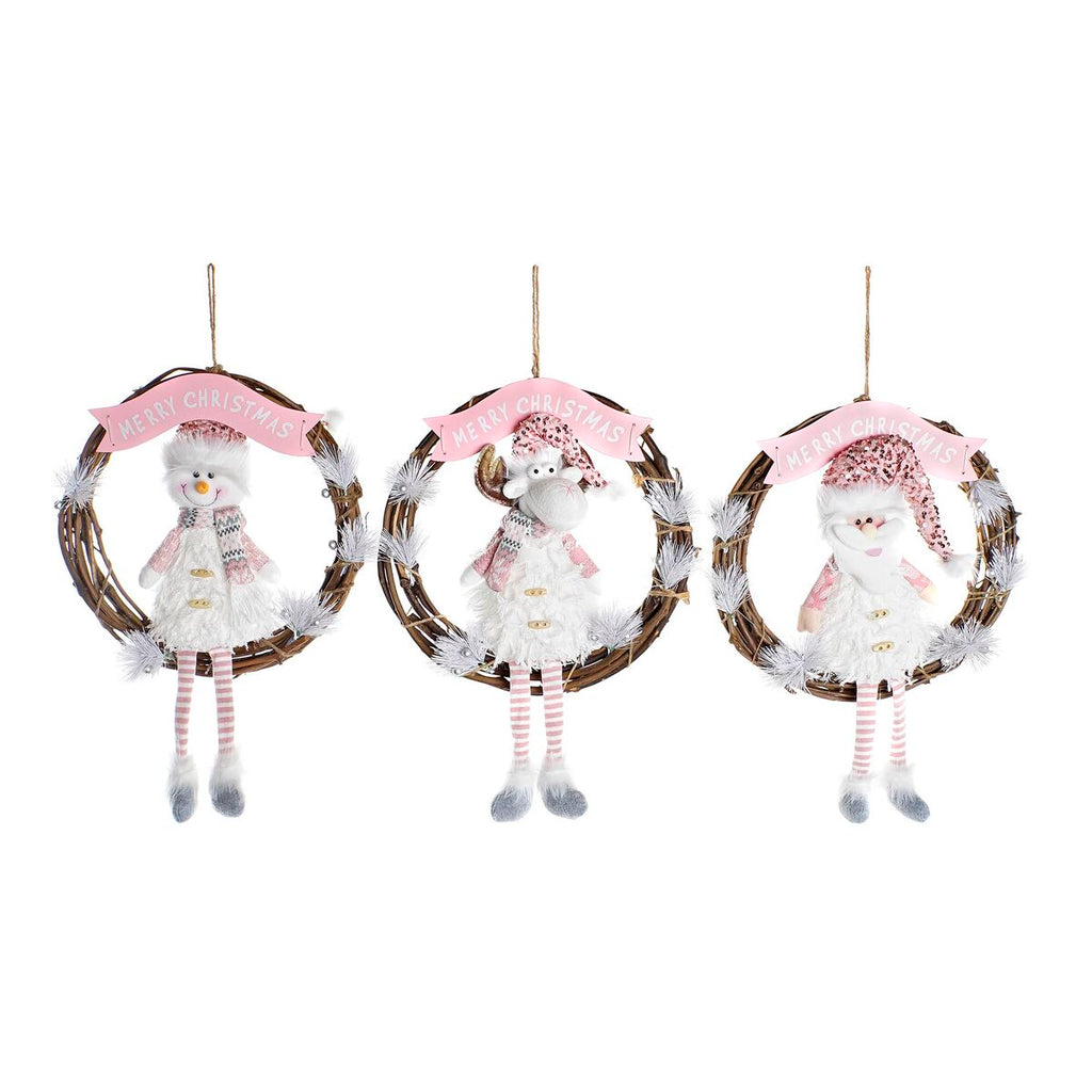 DKD Home Decor Rotim Christmas Ornament (37 x 10 x 38 cm) (3 Units)