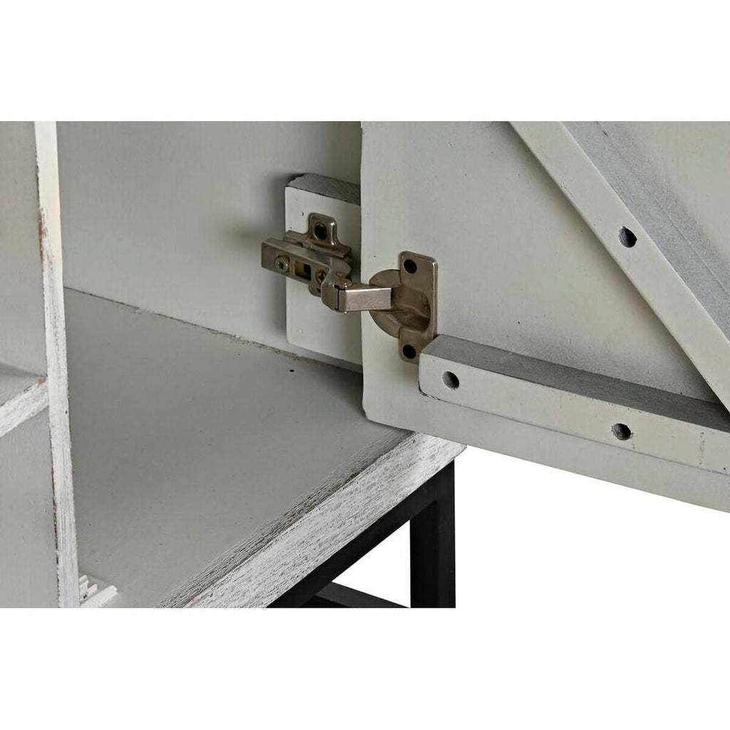 DKD Home Decor Metal Mango Wood TV Unit (130 x 40 x 55 cm)