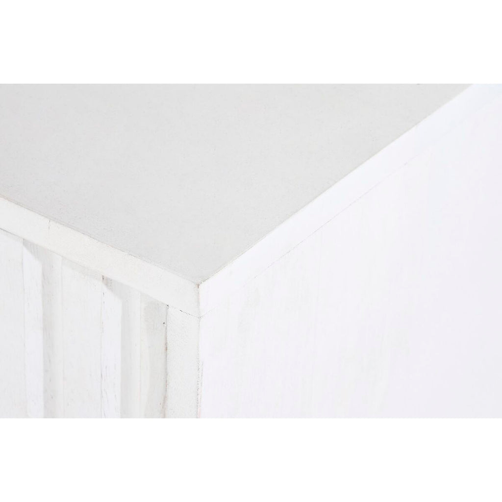 Móvel de TV DKD Home Decor Dourado Metal Branco Madeira de mangueira 120 x 40 x 60 cm