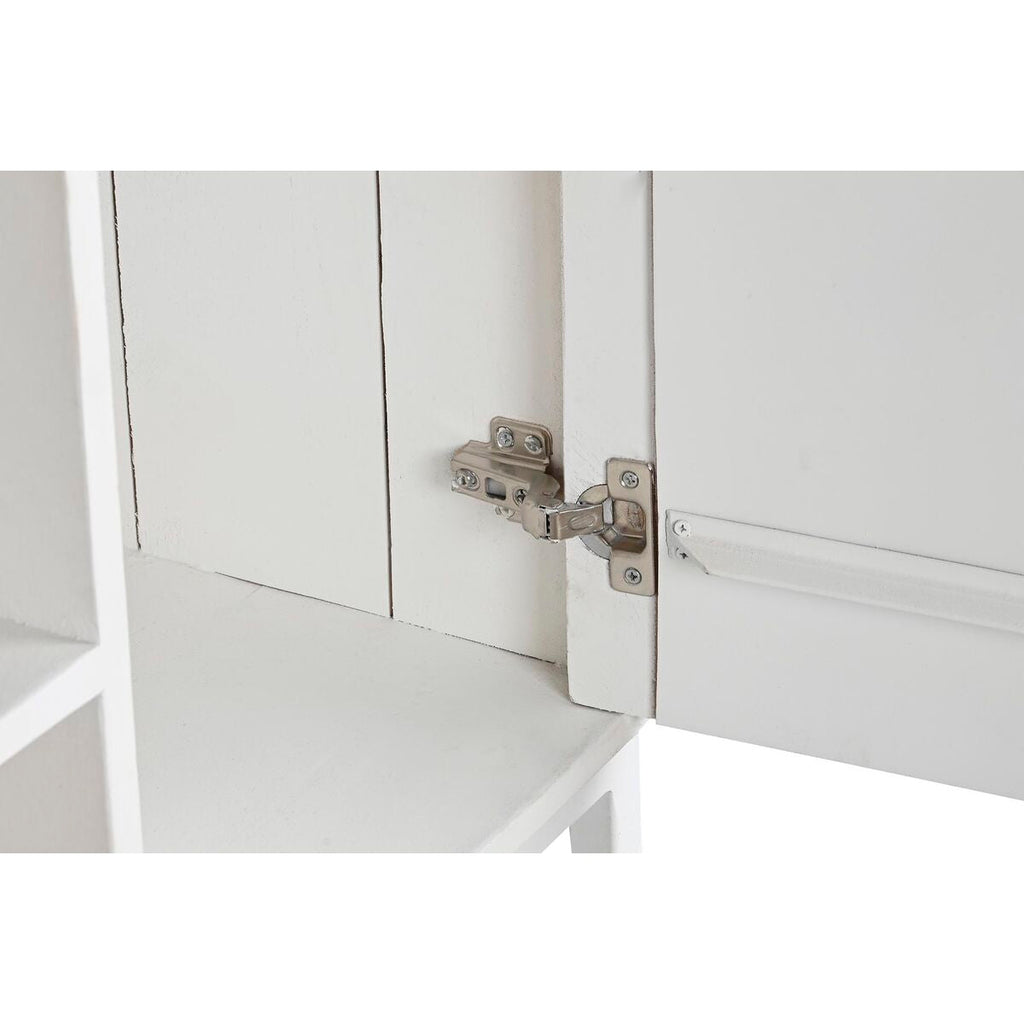 Móvel de TV DKD Home Decor Dourado Metal Branco Madeira de mangueira 120 x 40 x 60 cm