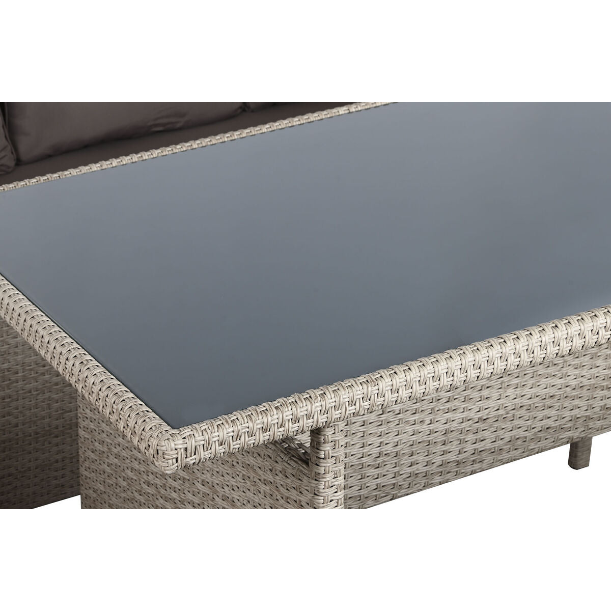 Móveis de jardim DKD Home Decor Castanho 177 x 72 x 80 cm (5 Peças)