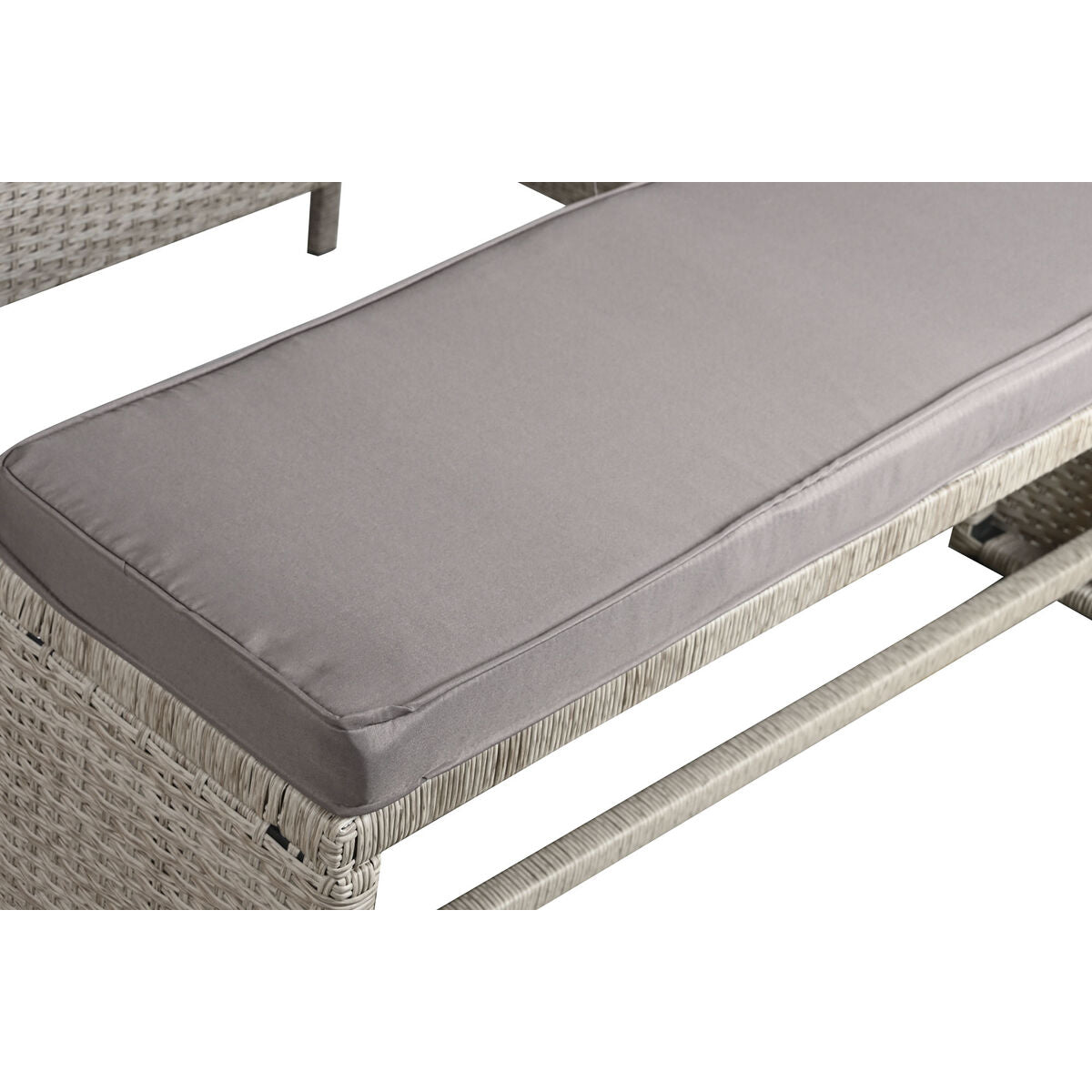 Móveis de jardim DKD Home Decor Castanho 177 x 72 x 80 cm (5 Peças)