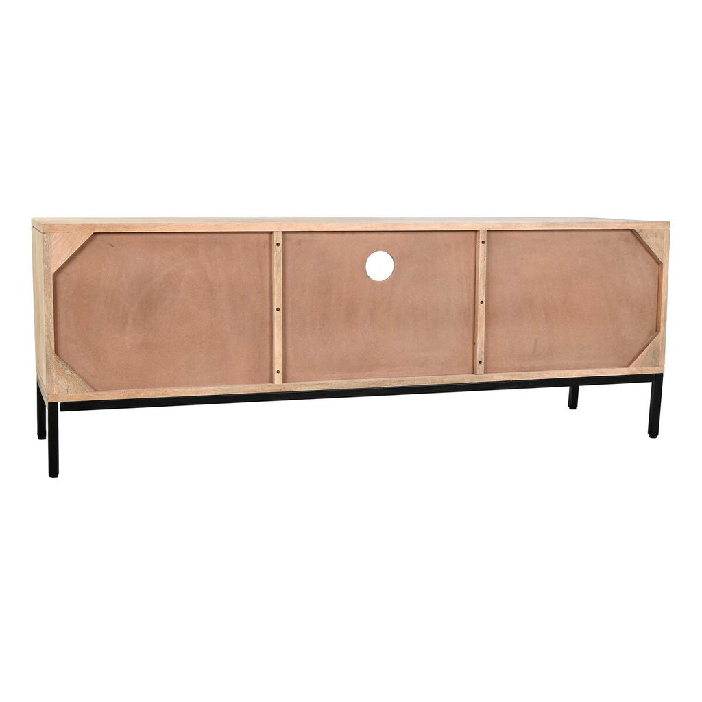 DKD Home Decor Metal Mango Wood TV Unit (140 x 40 x 50 cm)