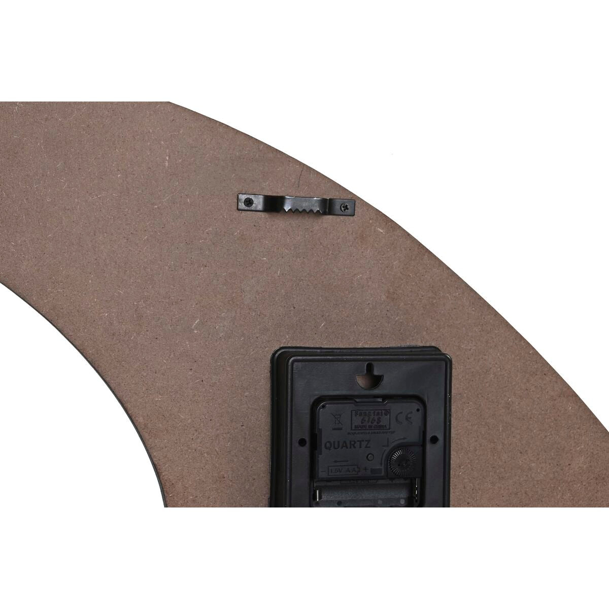 Reloj de pared DKD Home Decor Surf Multicolor, Madera MDF, Diseño Mediterráneo (30 x 4,5 x 43 cm) (3 Unidades)