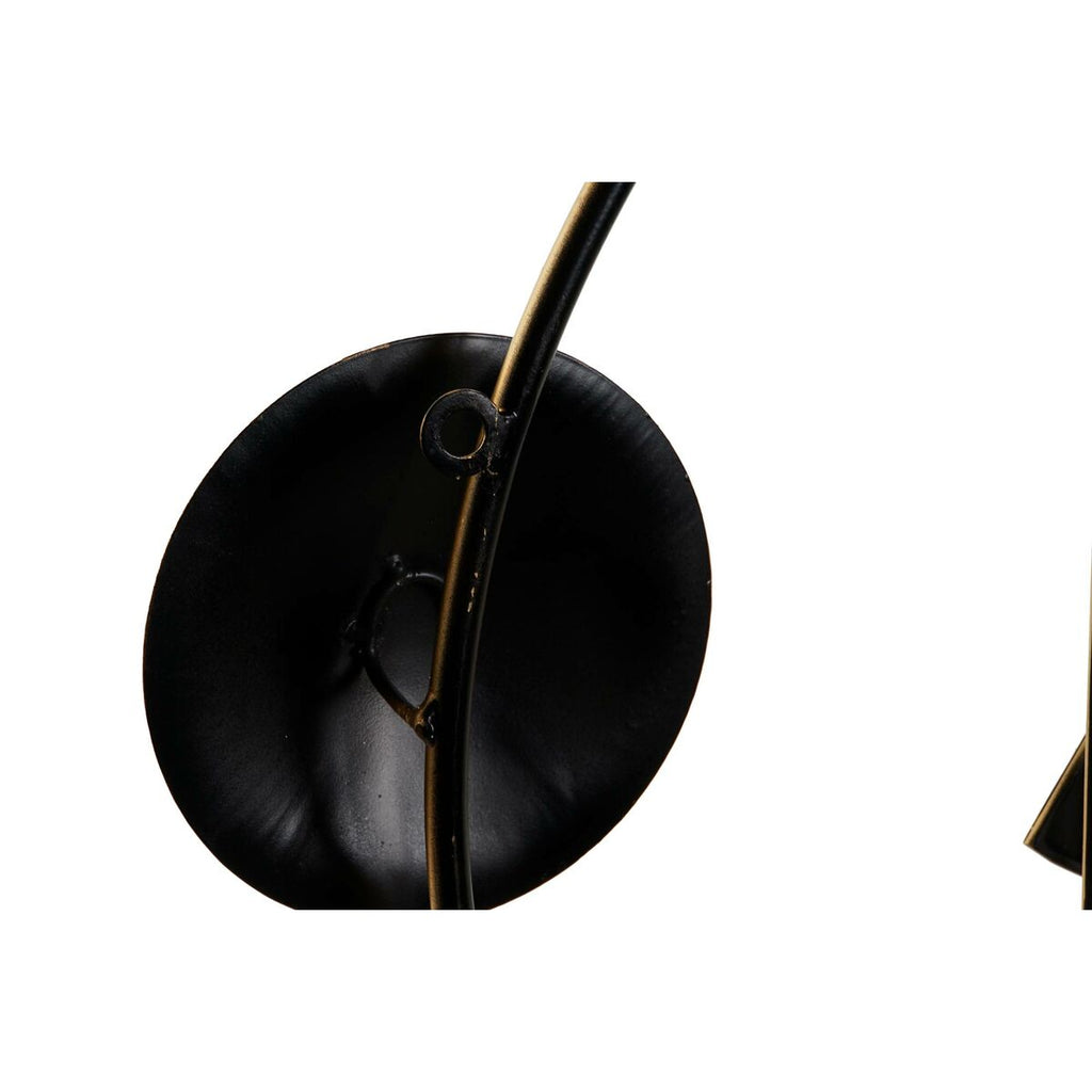 Decoração de Parede DKD Home Decor 70,5 x 6 x 59 cm Abstrato Dourado Branco Cinzento escuro Moderno