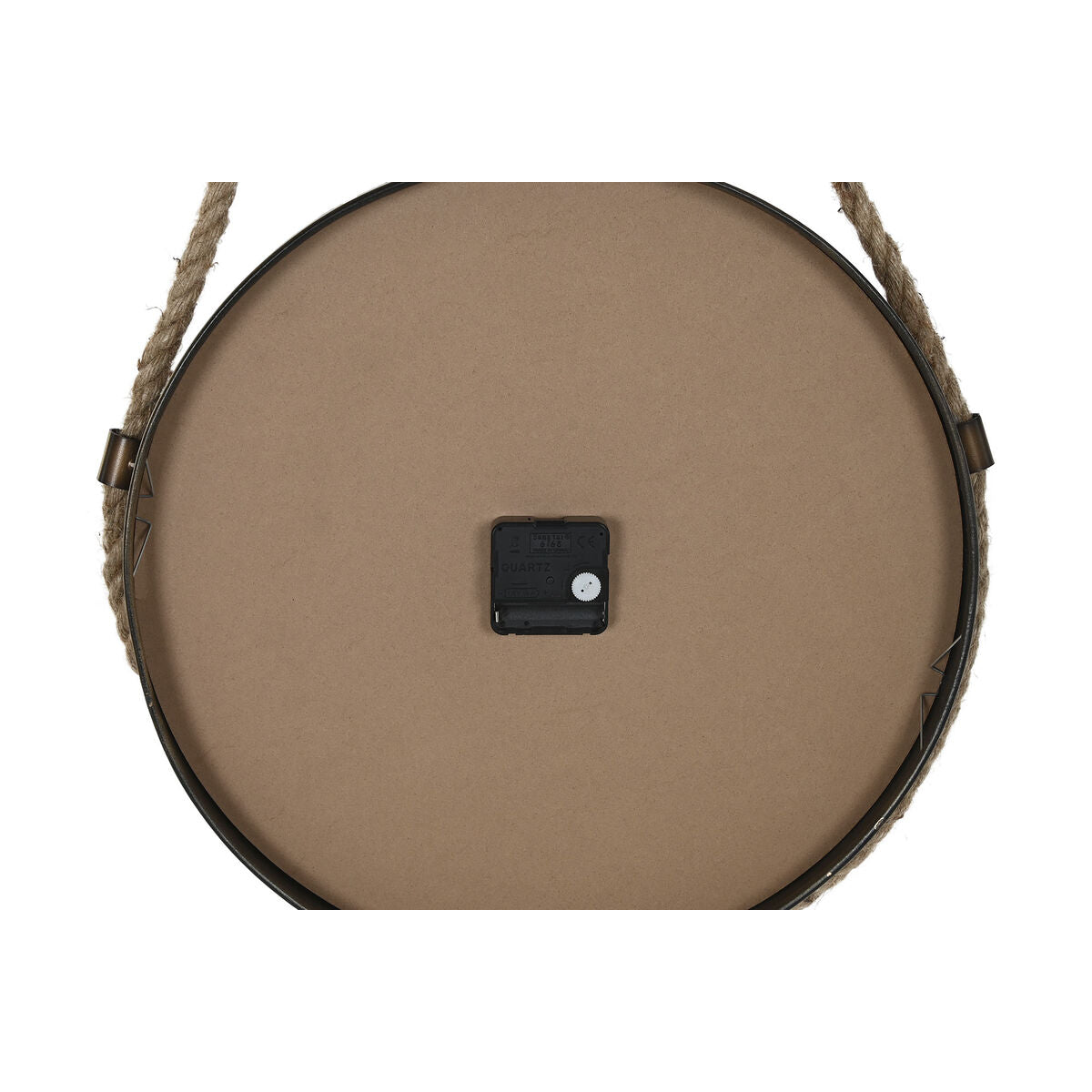 DKD Home Decor Wall Clock 43 x 8 x 71 cm Crystal Black Gold Iron (2 Units)