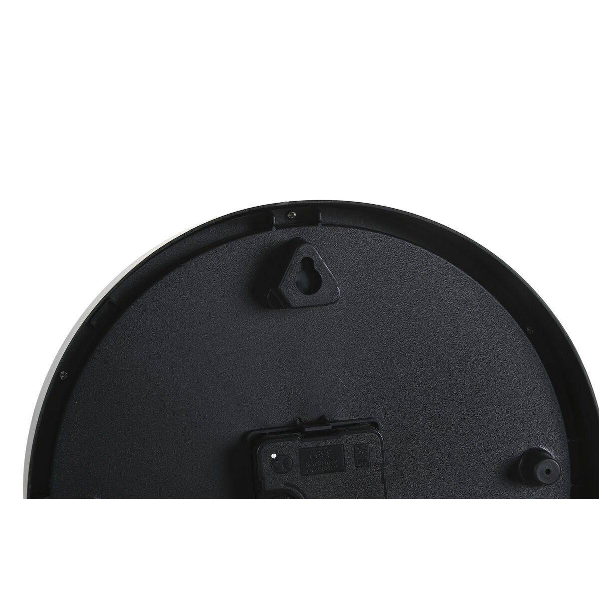 Relógio de Parede DKD Home Decor Branco Preto PVC 25,4 x 4 x 25,4 cm (2 Unidades)