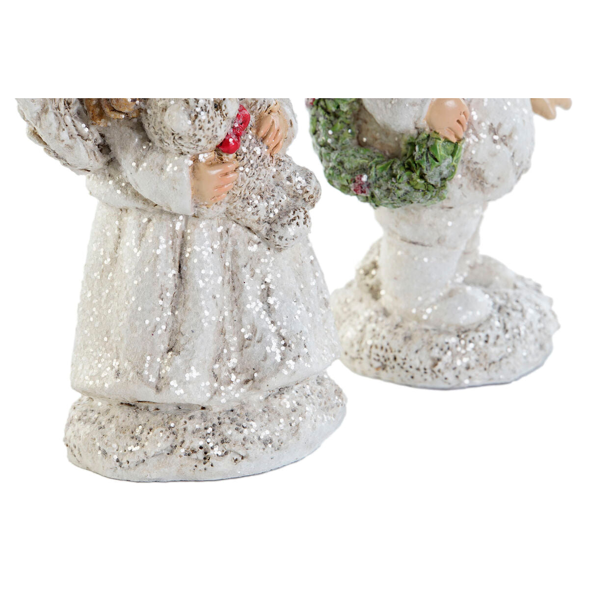 Christmas Ornament DKD Home Decor Multicolor Boys 6.7 x 5.1 x 11.4 cm (4 Units)