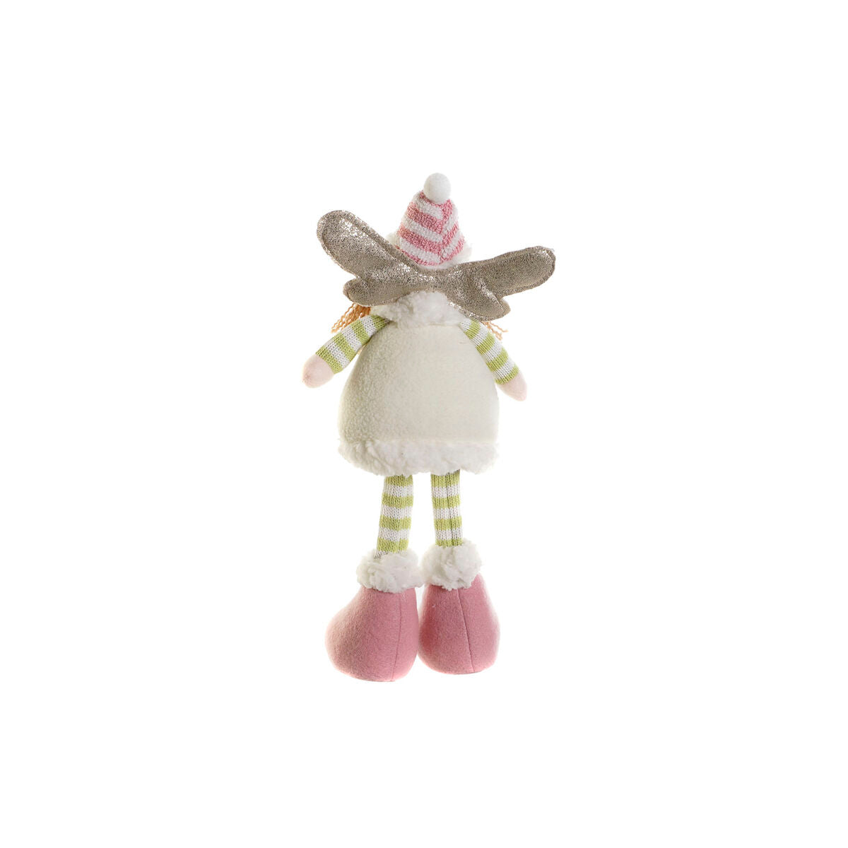 Christmas Ornament DKD Home Decor Multicolor Elf 13 x 7 x 35 cm (3 Units)