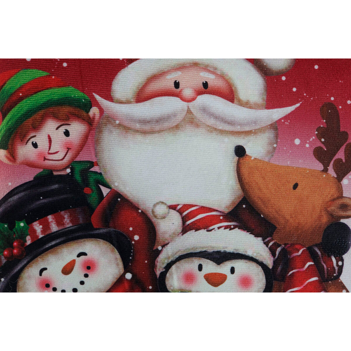 DKD Home Decor Christmas Multicolor Polyester Cushion 40 x 10 x 40 cm (2 Units)