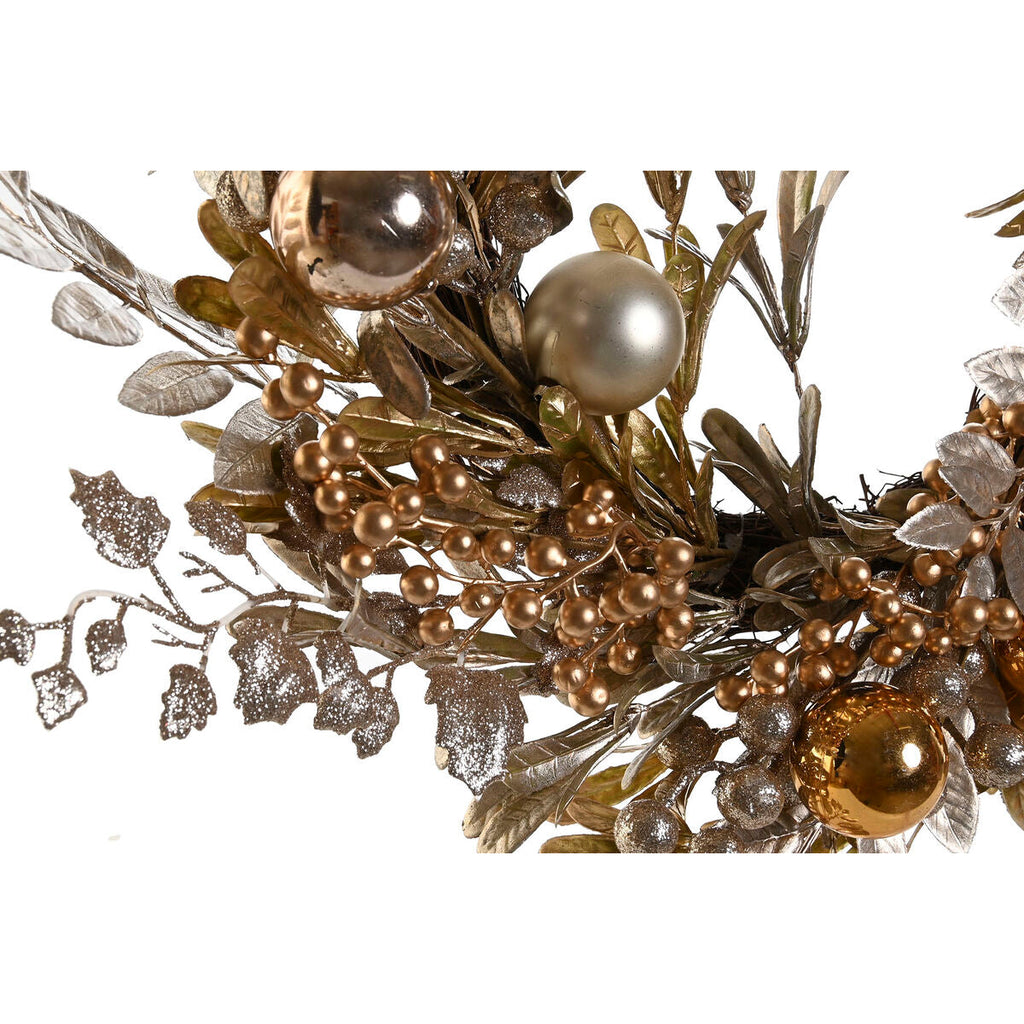 DKD Home Decor Christmas Ornament, Gold, 65 x 65 x 10 cm