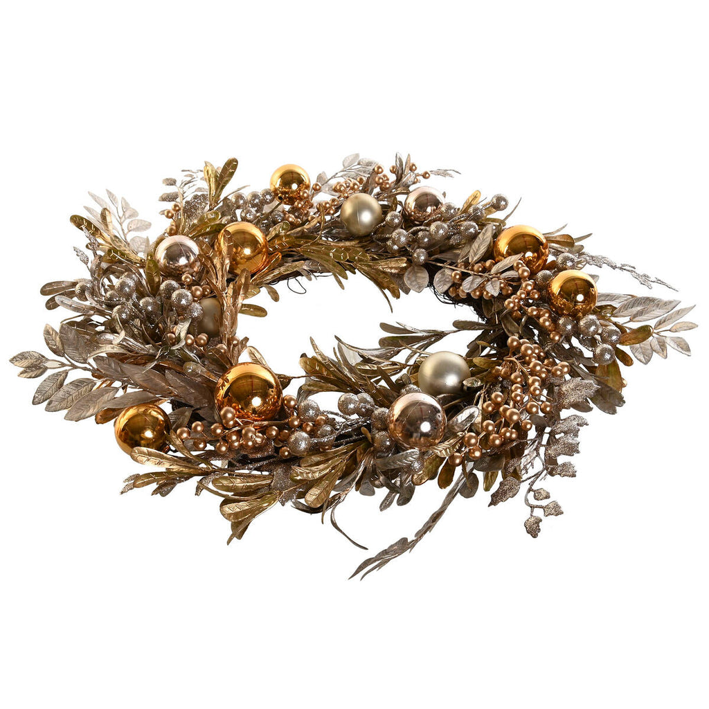 DKD Home Decor Christmas Ornament, Gold, 65 x 65 x 10 cm