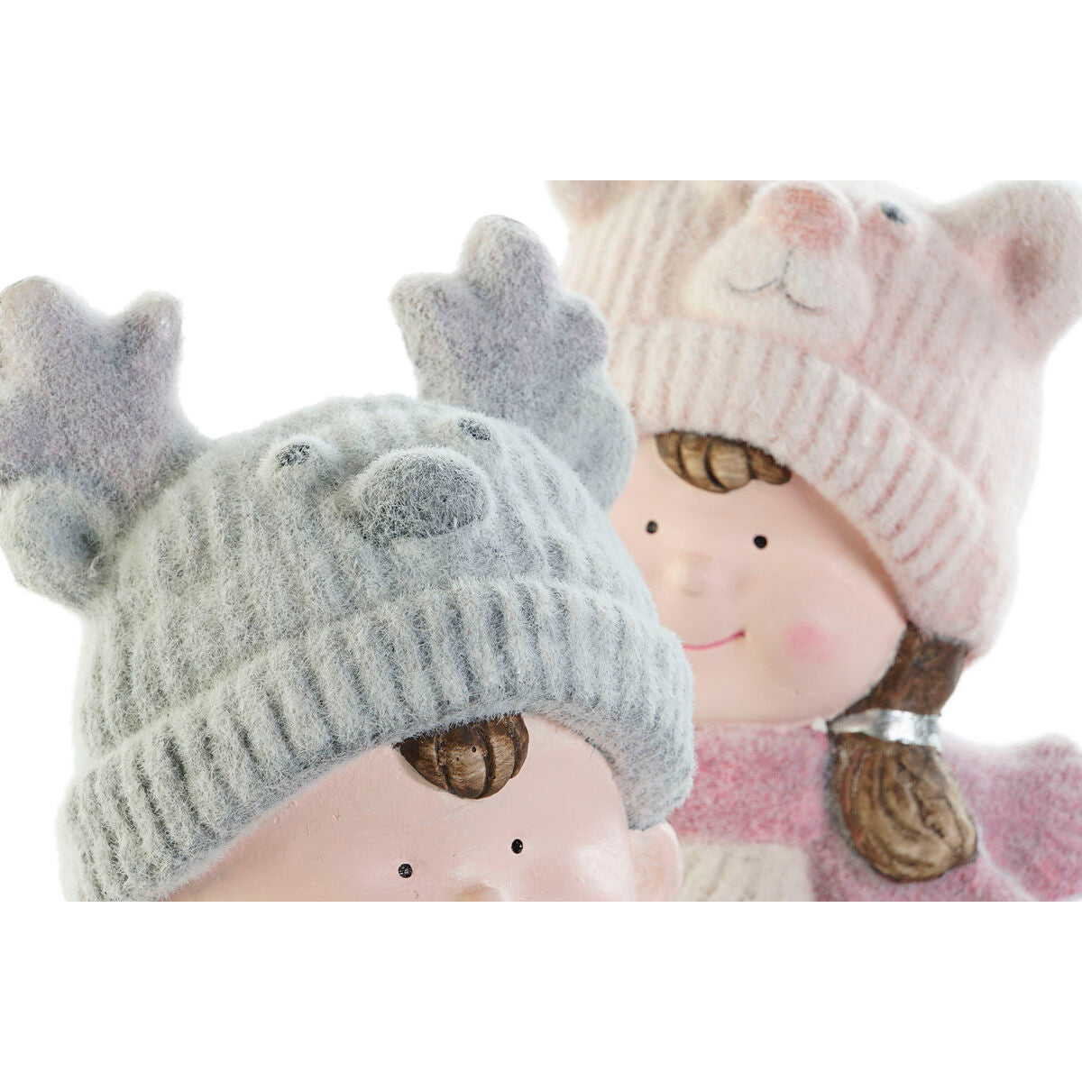 Christmas Ornament DKD Home Decor Multicolor Boys 23 x 21 x 36 cm (2 Units)