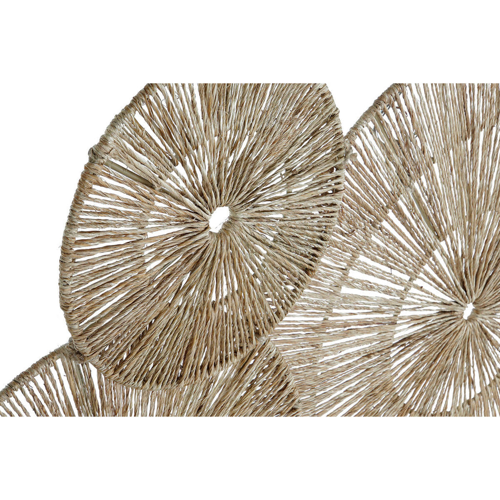 Decoración de pared DKD Home Decor, Marrón tropical natural, 115 x 1 x 45 cm