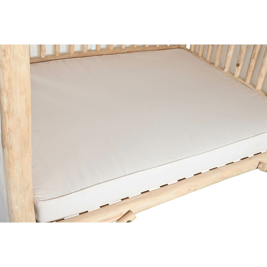Cama para Jardim DKD Home Decor Branco Natural 200 x 180 x 200 cm