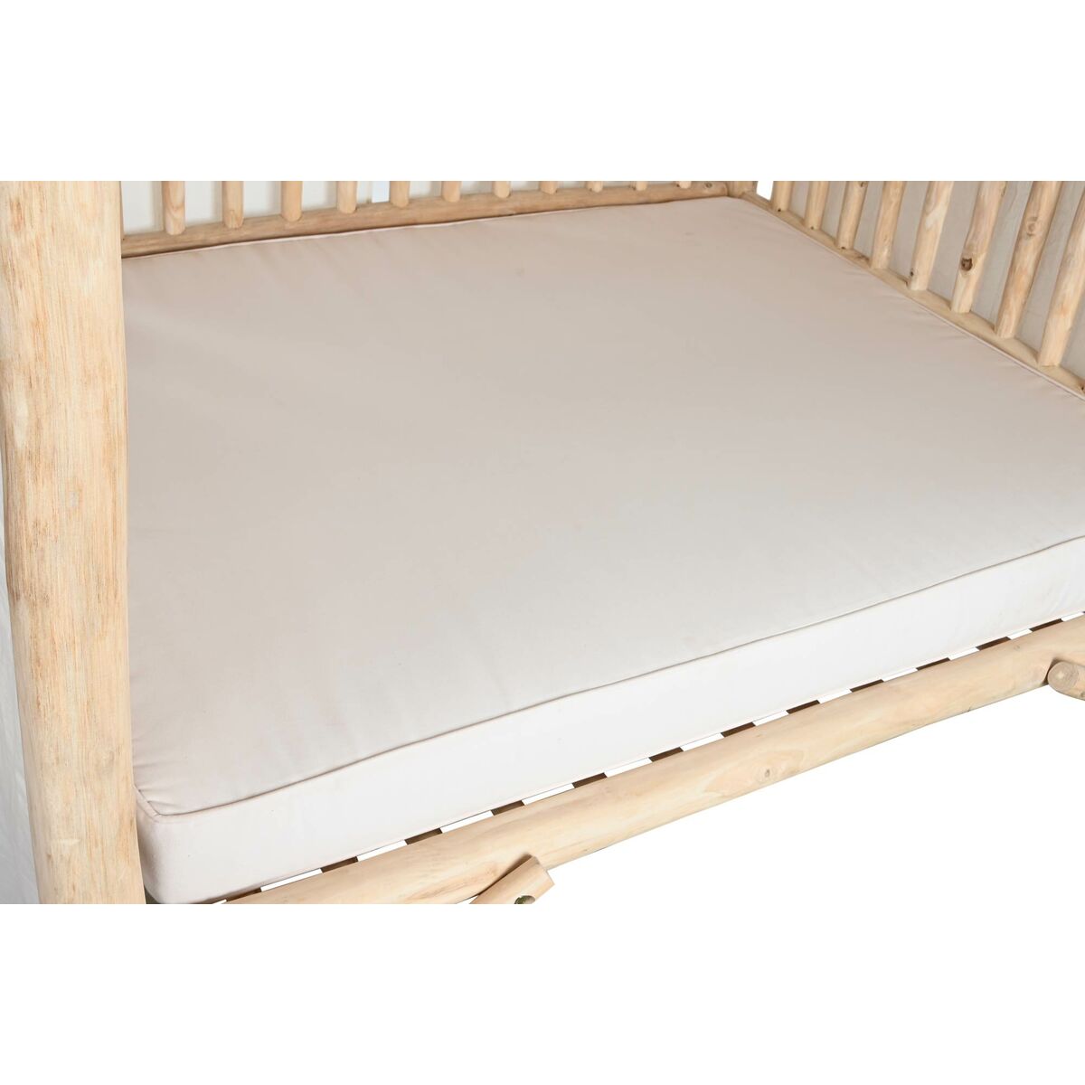 Cama para Jardim DKD Home Decor Branco Natural 200 x 180 x 200 cm