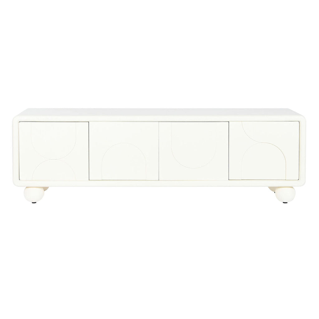 Móvel de TV DKD Home Decor Branco Madeira MDF 160 x 37 x 50 cm