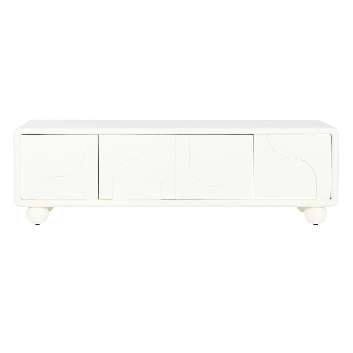 Móvel de TV DKD Home Decor Branco Madeira MDF 160 x 37 x 50 cm