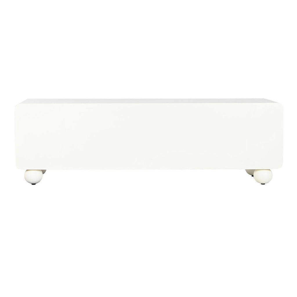 Móvel de TV DKD Home Decor Branco Madeira MDF 160 x 37 x 50 cm