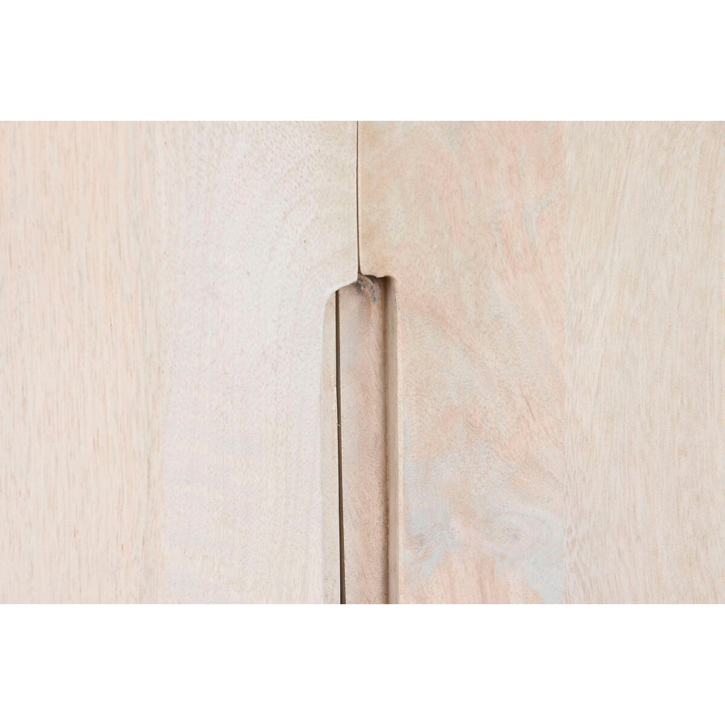 Móvel de TV Home ESPRIT Branco Madeira de mangueira 140 x 40 x 58 cm