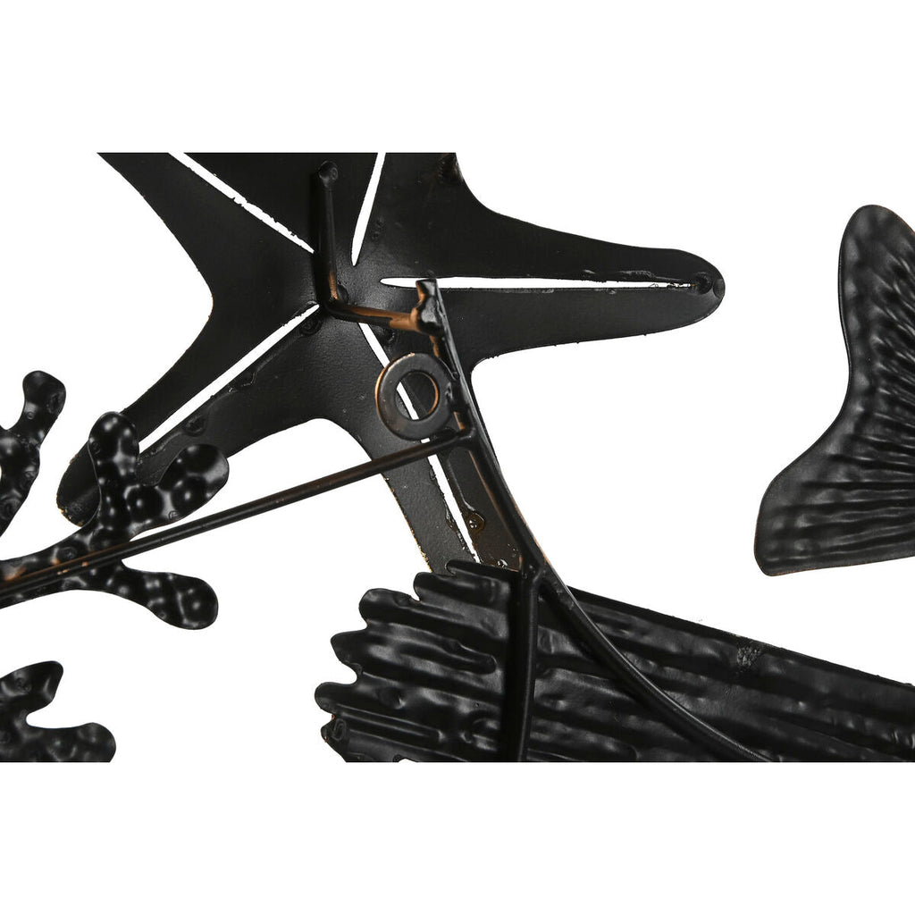 ESPRIT Home Wall Decor, Blue Gold Mediterranean Fish, 100 x 5 x 46 cm