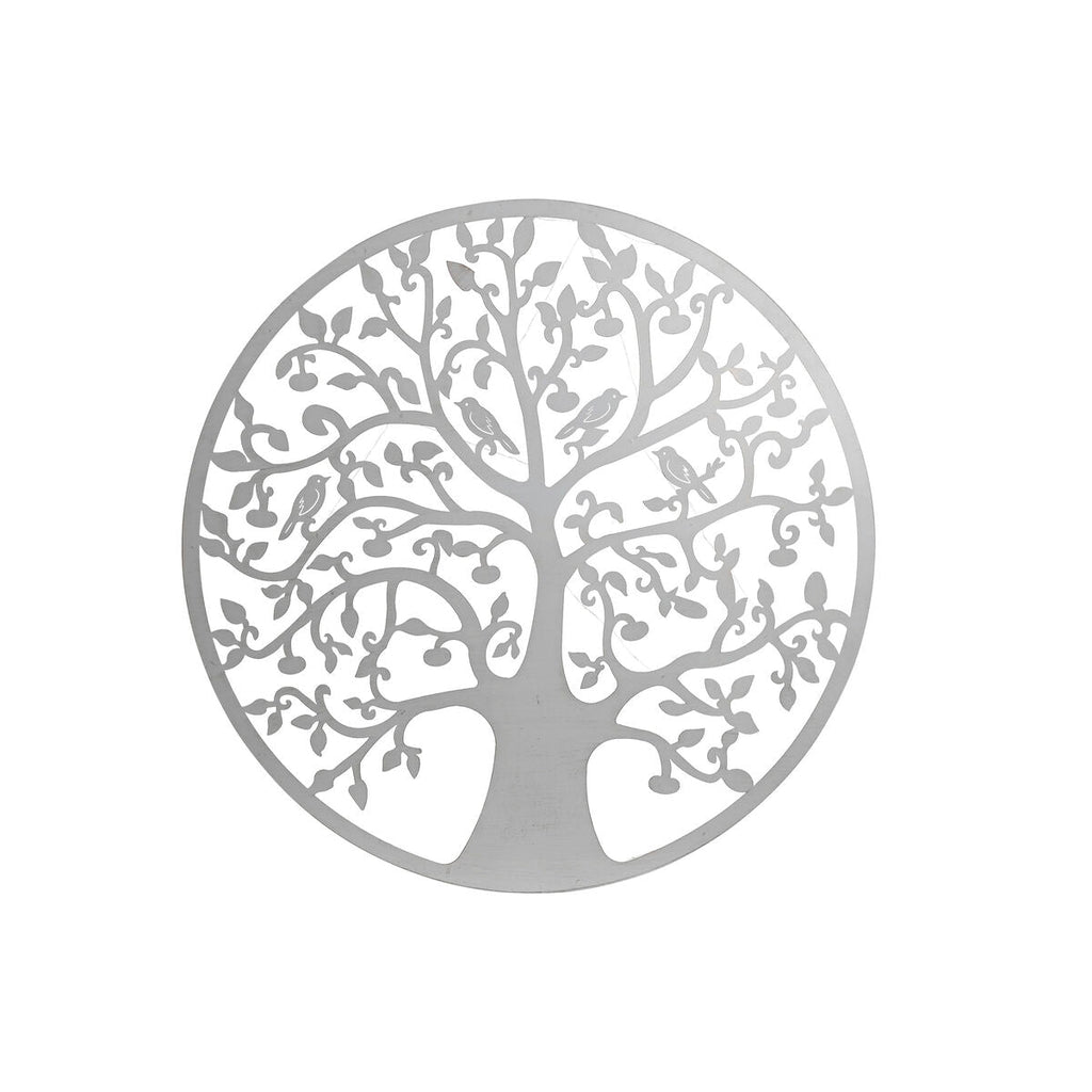 ESPRIT Decoración de pared para el hogar Árbol blanco Shabby Chic 99 x 2 x 99 cm