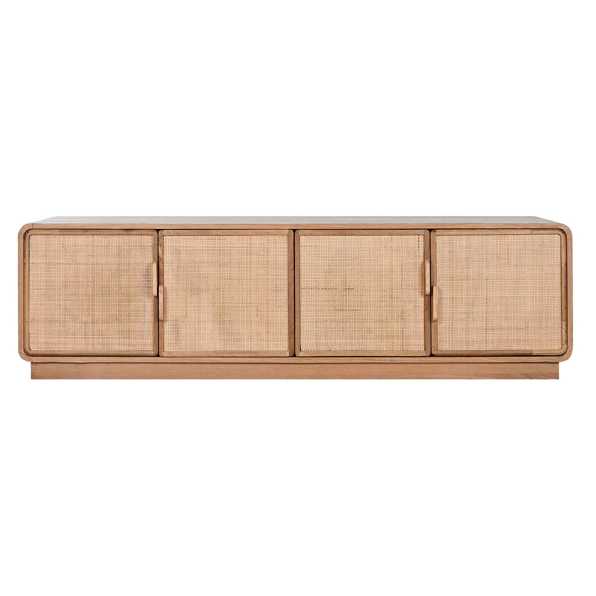 Móvel de TV Home ESPRIT Natural Rotim Eik 157 x 40 x 46 cm