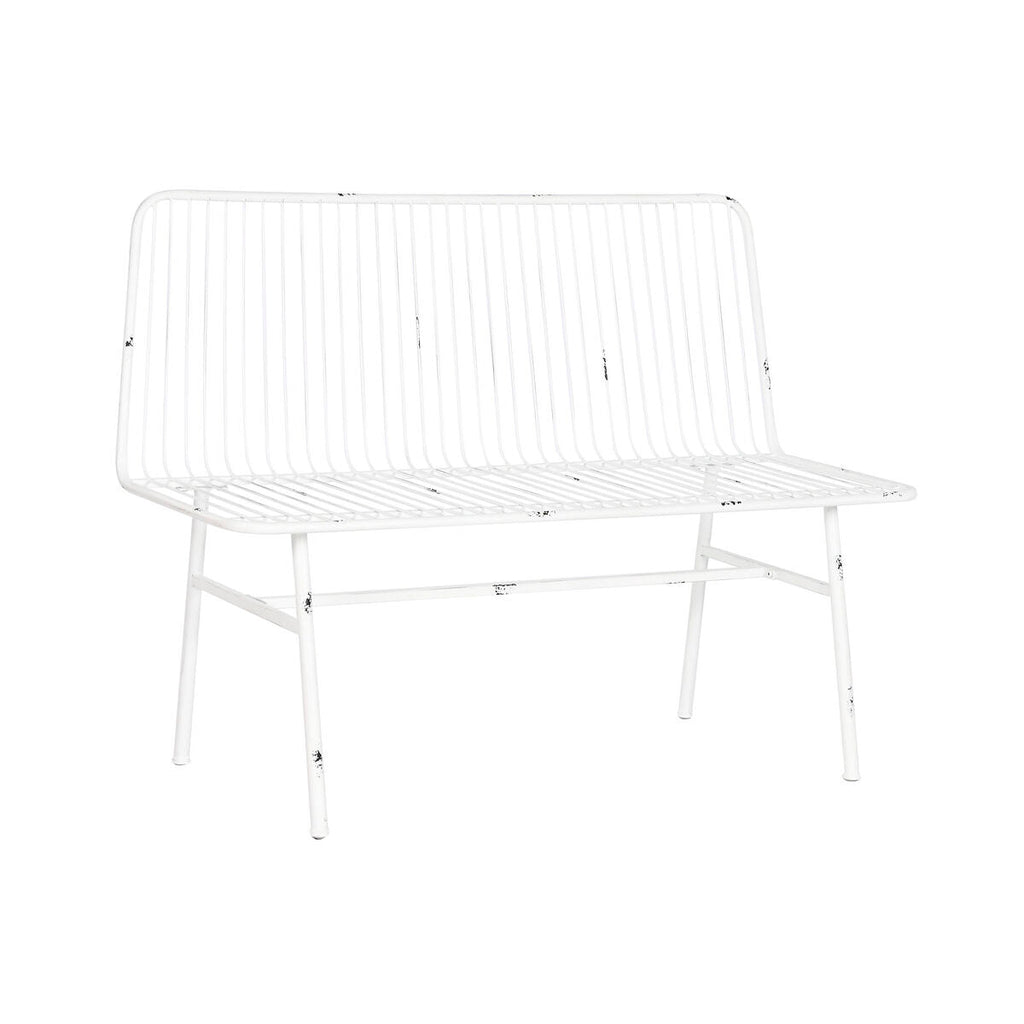 ESPRIT Home Garden Furniture, White, 115 x 53 x 83 cm (4 Pieces)