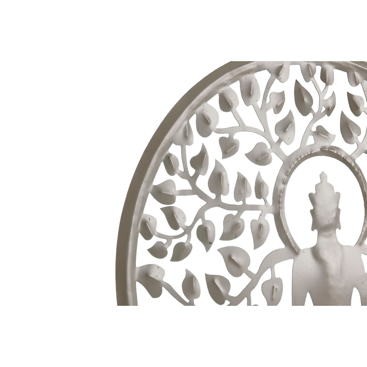 ESPRIT Home Hanging Decoration Blue White Gray Pink Iron Tree Buddha Oriental 33 x 1 x 77 cm (4 Units)