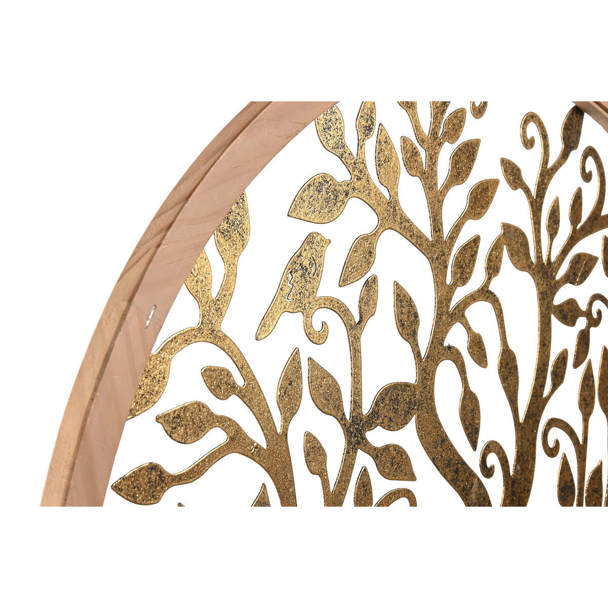 ESPRIT Home Wall Decor Natural Gold Tree Cottage 60 x 1.5 x 60 cm (2 Units)
