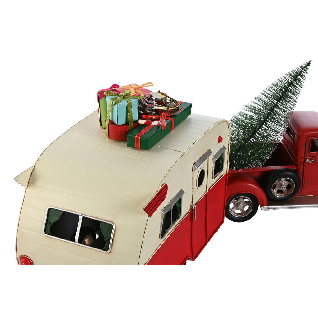 Christmas Decoration Home ESPRIT Red Caravan 73 x 19 x 28.5 cm