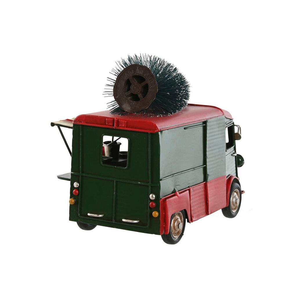 Christmas Decoration Home ESPRIT Red Green 26 x 14.5 x 20 cm (2 Units)