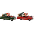 Christmas Decoration Home ESPRIT Red Green 36 x 14.5 x 23 cm (2 Units)